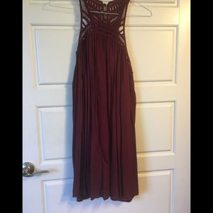 Maroon dress